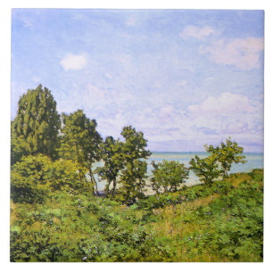 Claude Monet Malerei, Am Meer, Fliese