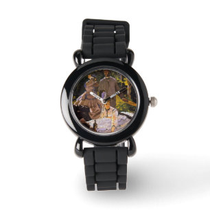 Claude Monet Malerei Öl Leinwand Künstlerische Nat Armbanduhr