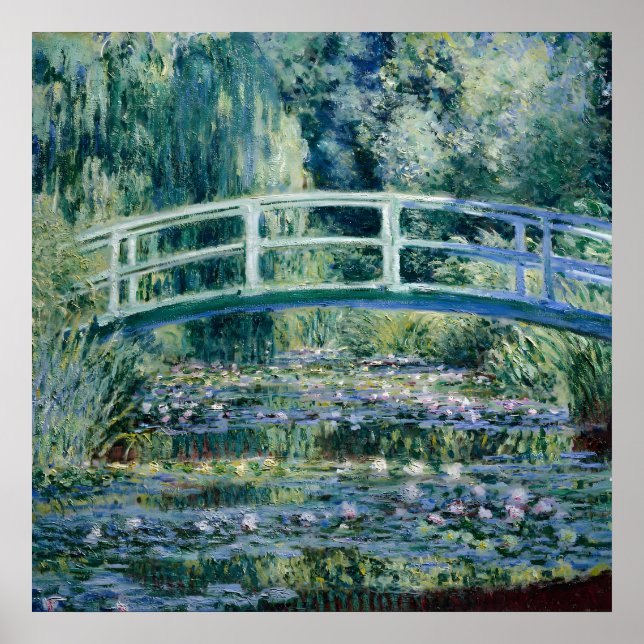 Claude Monet Malerei Poster (Vorne)