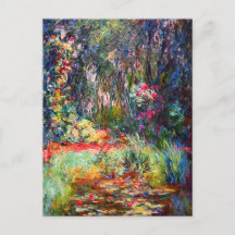 Claude Monet maltende Vintage-Kunst
