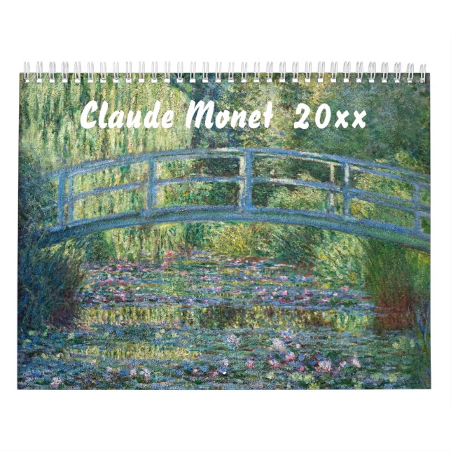 Claude Monet Masterpiece Selection Kalender (Titelbild)