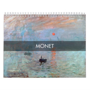 Claude Monet Meisterwerk Kalender