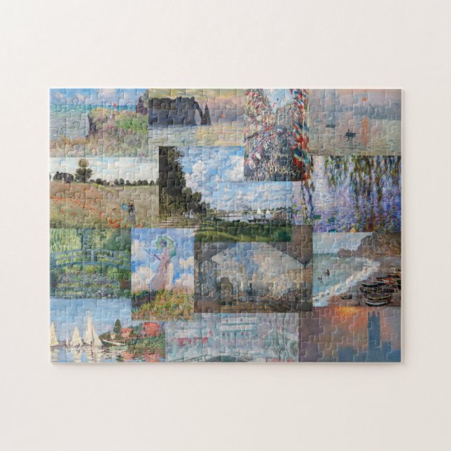 Claude Monet - Meisterwerke Patchwork (Horizontal)