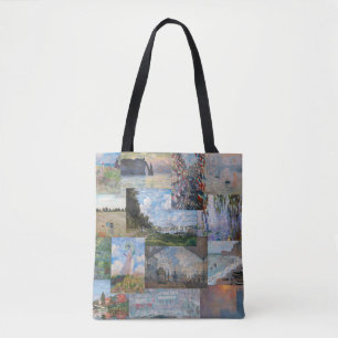 Claude Monet - Meisterwerke Patchwork Tasche