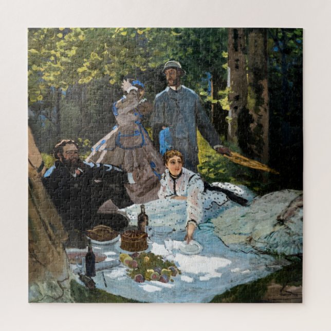 Claude Monet - Mittagessen im Gras, rechte Tafel (Vertikal)