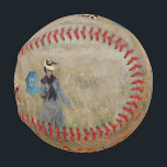 Claude Monet - Mohnfeld Baseball<br><div class="desc">Mohnfeld / Wilde Poppies,  bei Argentinien / Les Coquelicots - Claude Monet im Jahre 1873</div>