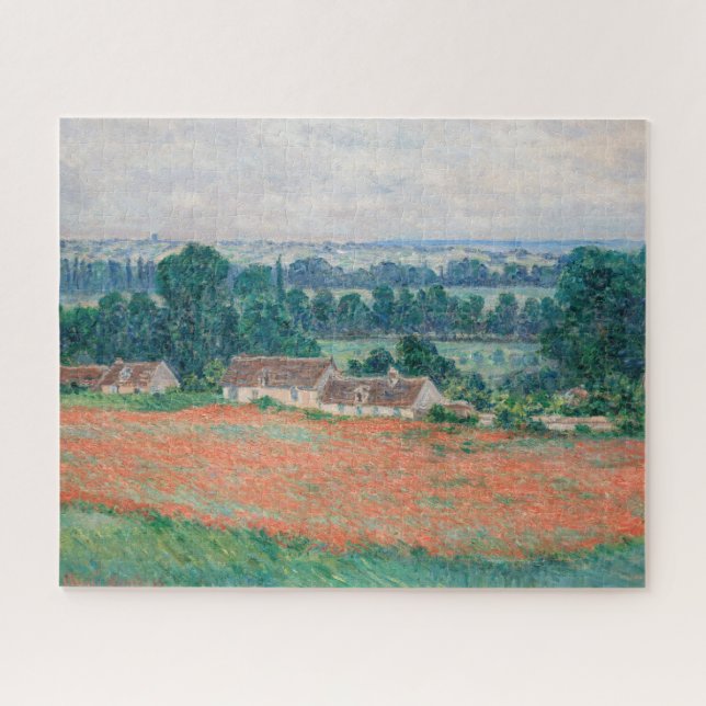 Claude Monet - Mohnfeld, Giverny (Horizontal)