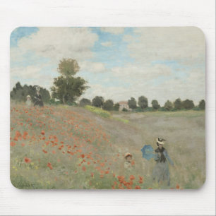 Claude Monet - Mohnfeld Mousepad