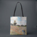 Claude Monet - Mohnfeld Tasche<br><div class="desc">Mohnfeld / Wilde Poppies,  bei Argentinien / Les Coquelicots - Claude Monet im Jahre 1873</div>