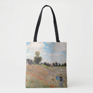 Claude Monet - Mohnfeld Tasche