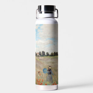 Claude Monet - Mohnfeld Trinkflasche