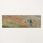 Claude Monet - Mohnfeld Yogamatte<br><div class="desc">Mohnfeld / Wilde Poppies,  bei Argentinien / Les Coquelicots - Claude Monet im Jahre 1873</div>