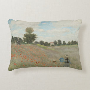 Claude Monet - Mohnfeld Zierkissen
