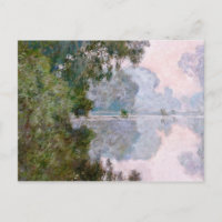 Claude Monet - Morgen an der Seine, in der Nähe vo