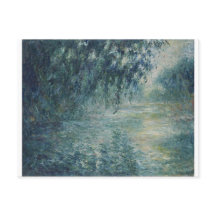 Claude Monet - Morgen an der Seine Kunstwerk