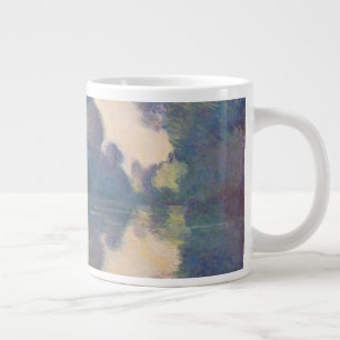 Claude Monet  Morgen auf der Seine bei Giverny Jumbo-Tasse