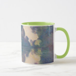 Claude Monet  Morgen auf der Seine bei Giverny Tasse