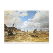 Claude Monet - Mündung des Seine-Flusses Kunstwerk