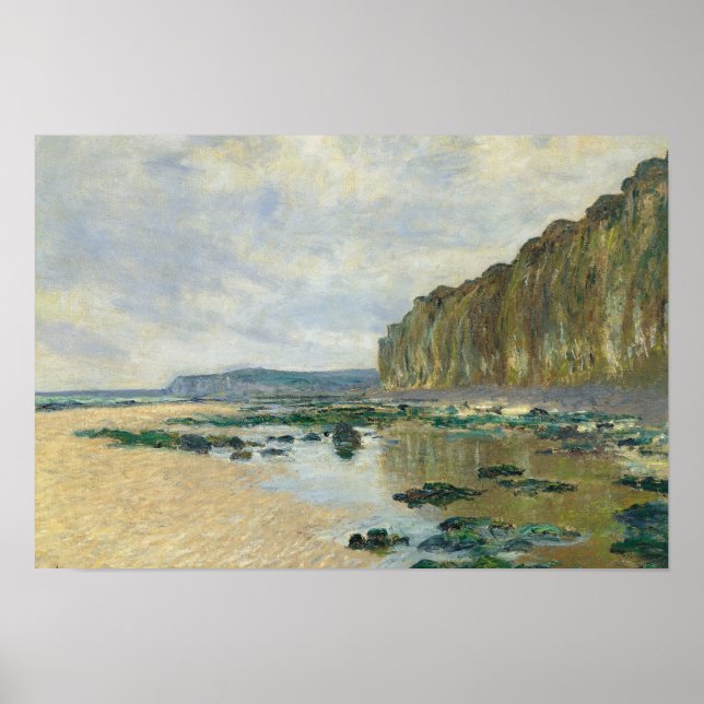 Claude Monet - Niedrige Blüte in Varengeville Poster (Vorne)