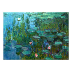 Claude Monet Nymphéas Fotodruck
