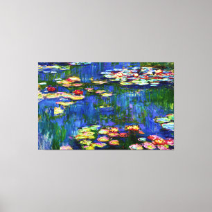 Claude Monet Oil Painting Water Lilies / Nymphéas Leinwanddruck