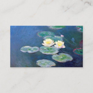 Claude Monet - Original Water Lilies im Detail Visitenkarte