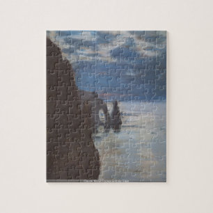 Claude Monet - Ozean- und Himmeltreffenpuzzlespiel