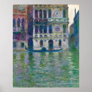 Claude Monet - Palazzo Dario Poster