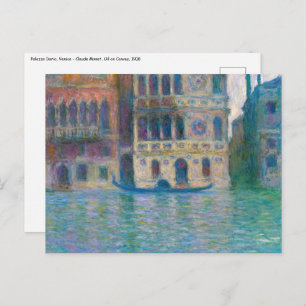 Claude Monet - Palazzo Dario Postkarte