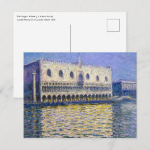 Claude Monet - Palazzo Ducale Postkarte