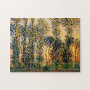Claude Monet: Pappeln bei Giverny im Sonnenaufgang