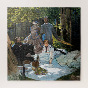 Claude Monet - Picknick auf dem Rasen, rechtes Pan