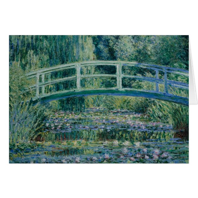 Claude Monet - Pont japonais et nappes phréatiques (Devant horizontal)