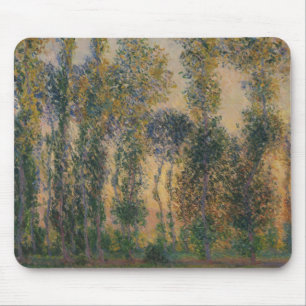Claude Monet - Poplars bei Giverny, Sonnenaufgang Mousepad