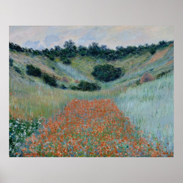 Claude Monet ~ Poppy Field Poster (Vorne)