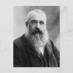 Claude Monet Portrait Foto Postkarte