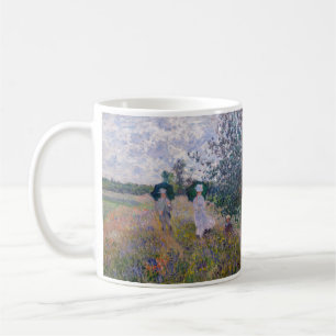 Claude Monet - Promenade bei Argenteuil Kaffeetasse