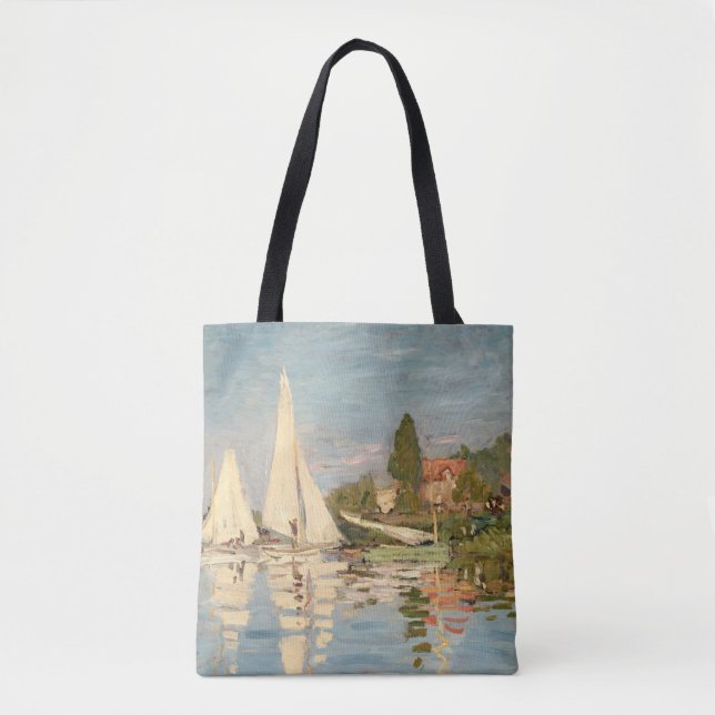 Claude Monet | Regatta at Argenteuil, c.1872 Tasche (Vorderseite)