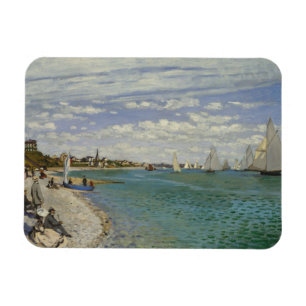 Claude Monet Regatta bei Sainte-Adresse Magnet