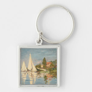 Claude Monet   Regatta in Argenteuil, c.1872 Schlüsselanhänger