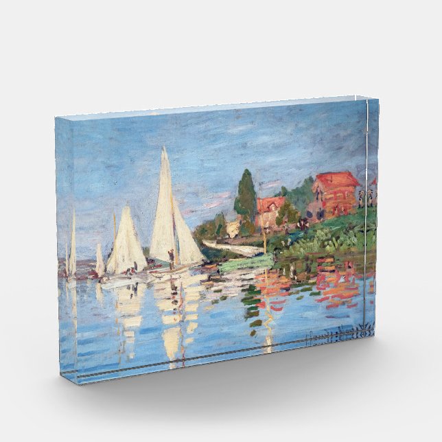 Claude Monet - Regattas in Argenteuil Fotoblock (Links)