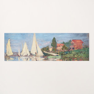Claude Monet - Regattas in Argenteuil Yogamatte