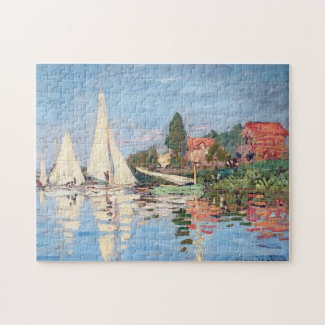 Claude Monet - Regatten in Argenteuil (Horizontal)