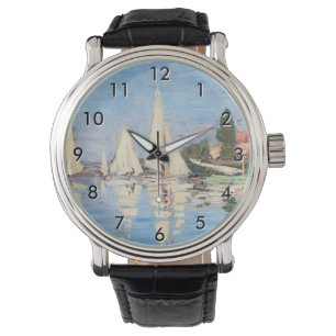 Claude Monet - Regatten in Argenteuil Armbanduhr
