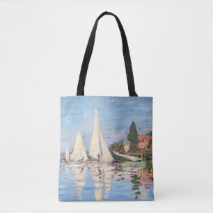 Claude Monet - Regatten in Argenteuil Tasche