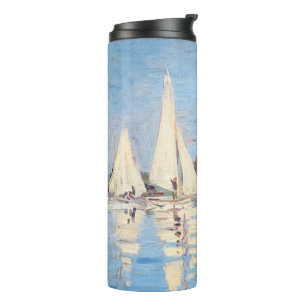 Claude Monet - Regatten in Argenteuil Thermosbecher