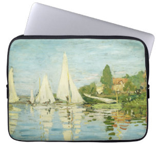 Claude Monet. Regatten in Argentinien Laptopschutzhülle