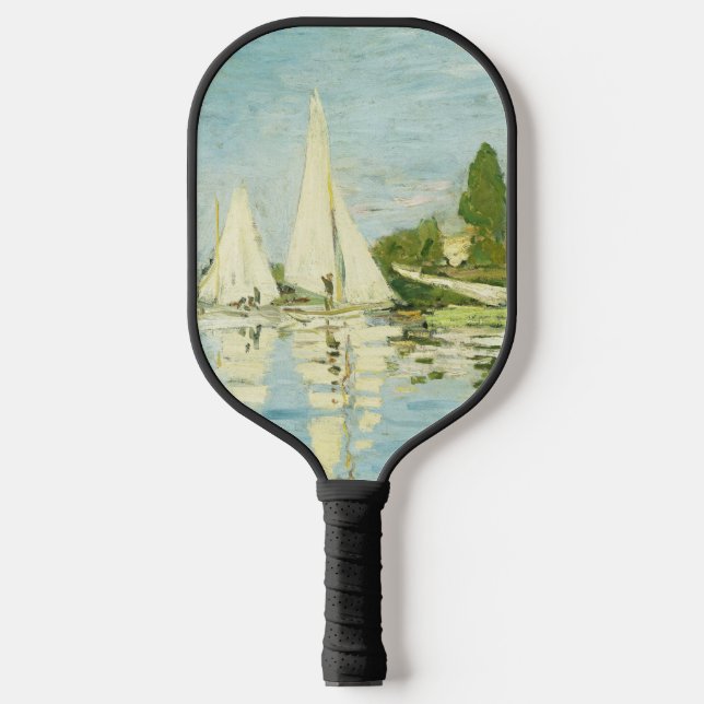 Claude Monet. Regatten in Argentinien Pickleball Schläger (Vorderseite)