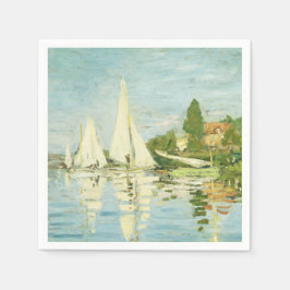 Claude Monet. Regatten in Argentinien Serviette