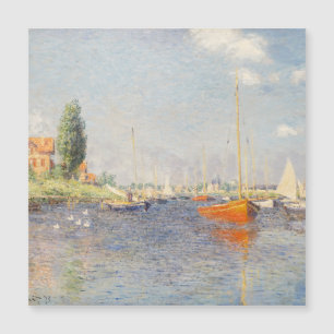 Claude Monet. Rote Boote, Argentinien Magnetkarte